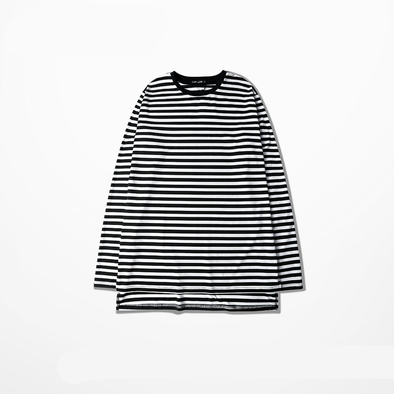 Striped Long Sleeve Shirt Unisex